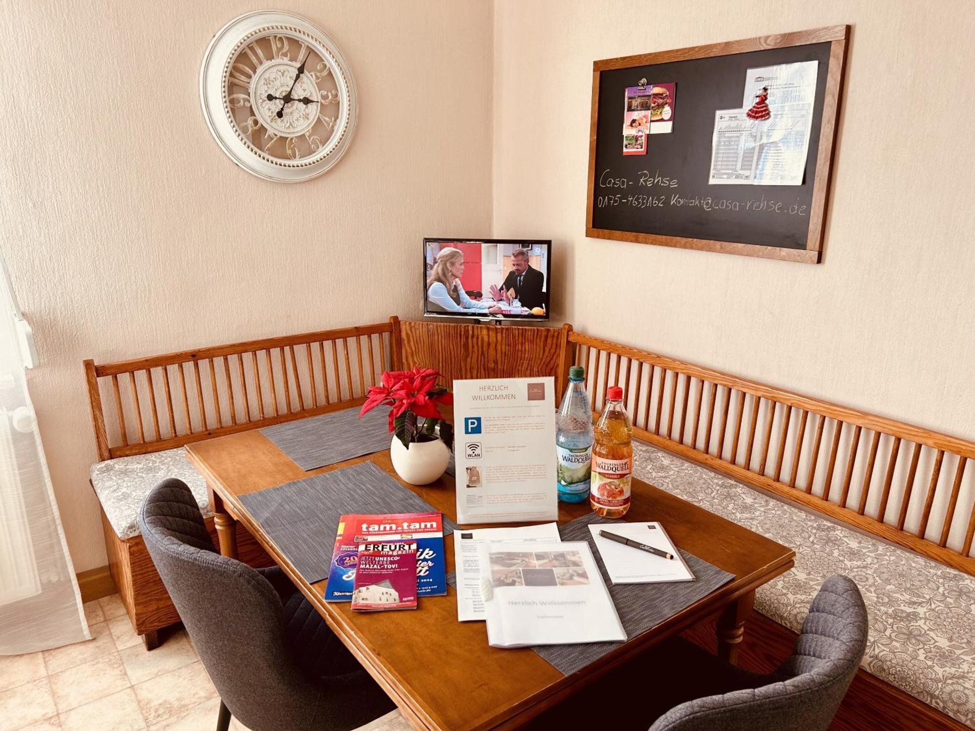 Casa Rehse I Stilvolles Apartment I 24H-Self-Check-In I Kostenlos Parken & Wlan I 55-Zoll-Smart&Kabel-Tv I Oepnv Эрфурт Экстерьер фото